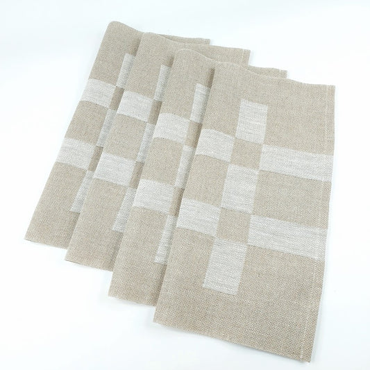 Jokipiin Pellava vintage pöytätabletti 45x46 cm 4 kpl