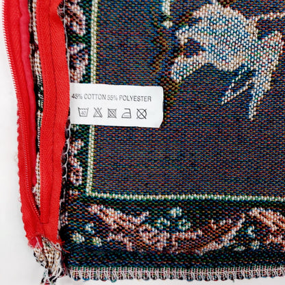 Jouluinen gobeliinityynynpäällinen Lumiukko 35x37 cm