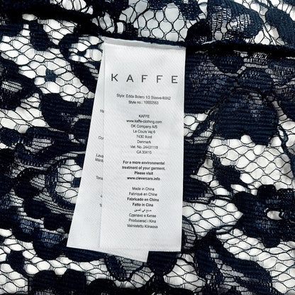 Kaffe Edda lyhythihainen pitsibolero koko M