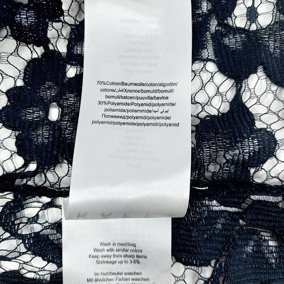 Kaffe Edda lyhythihainen pitsibolero koko M