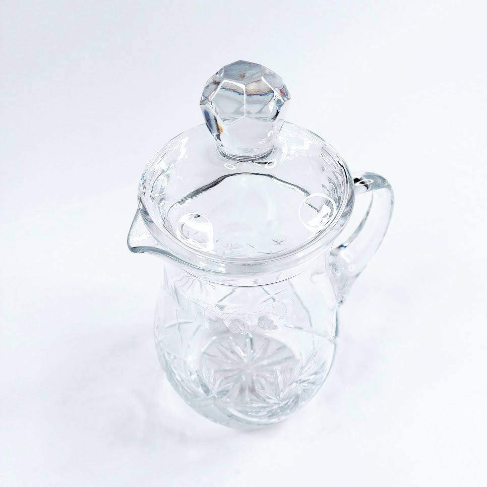 Kannellinen kristallikannu 24,5 cm