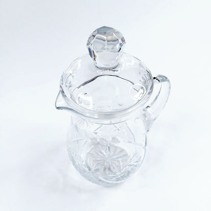 Kannellinen kristallikannu 24,5 cm