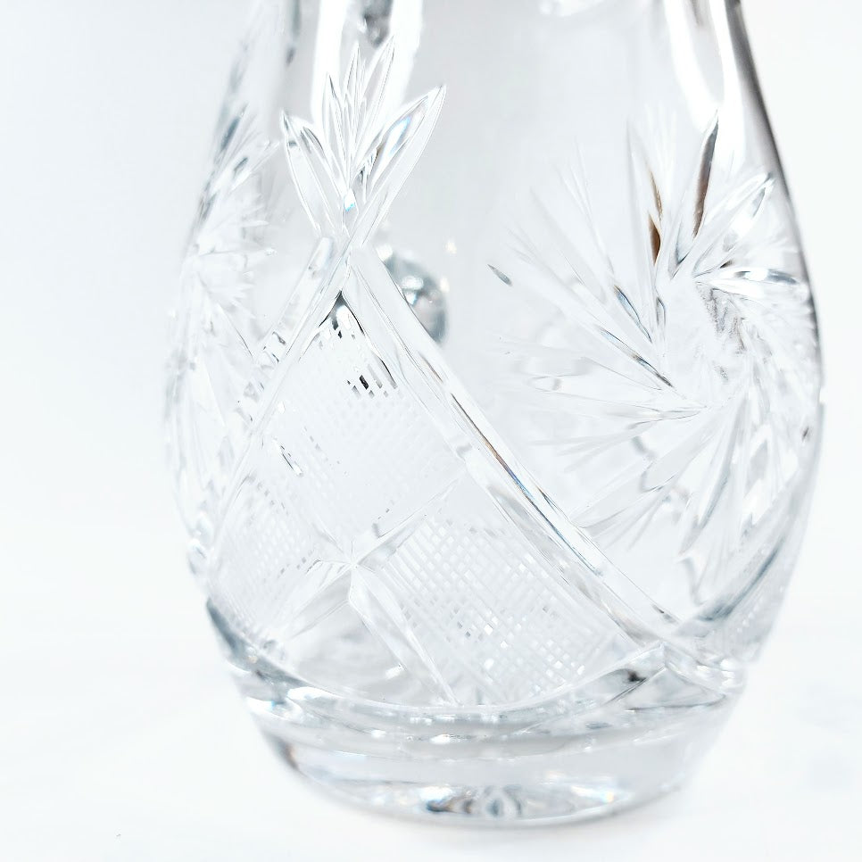 Kannellinen kristallikannu 24,5 cm