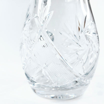 Kannellinen kristallikannu 24,5 cm