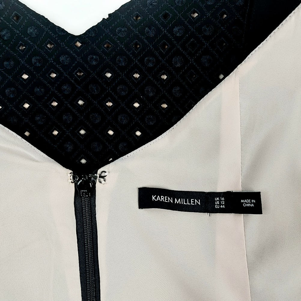 Karen Millen Embellished Bardot cocktailmekko koko 44