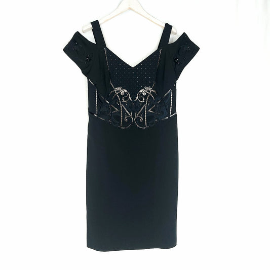 Karen Millen Embellished Bardot cocktailmekko koko 44