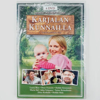 Karjalan kunnailla 3.Tuotantokausi 4DVD