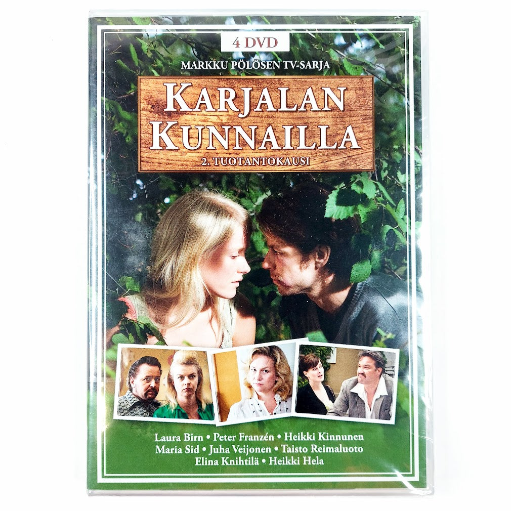 Karjalan kunnailla 2.Tuotantokausi 4DVD