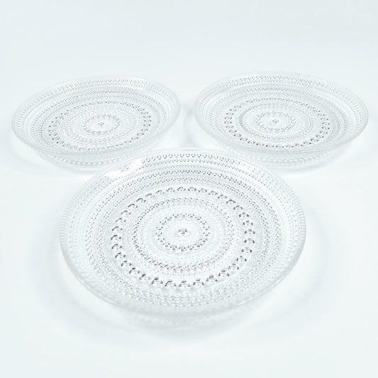 Iittala Kastehelmi lautanen 3 kpl