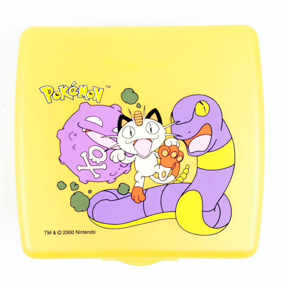 Tupperware Pokémon keltainen eväsrasia
