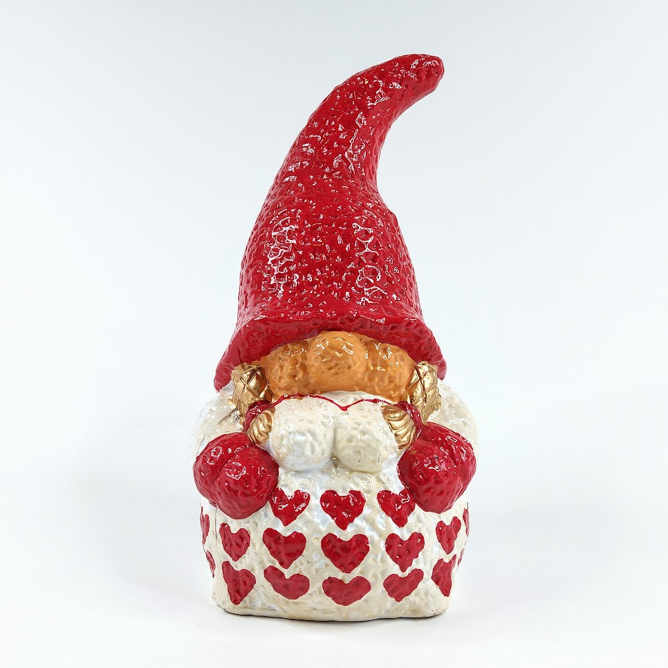 Keraaminen joulutonttu 26 cm