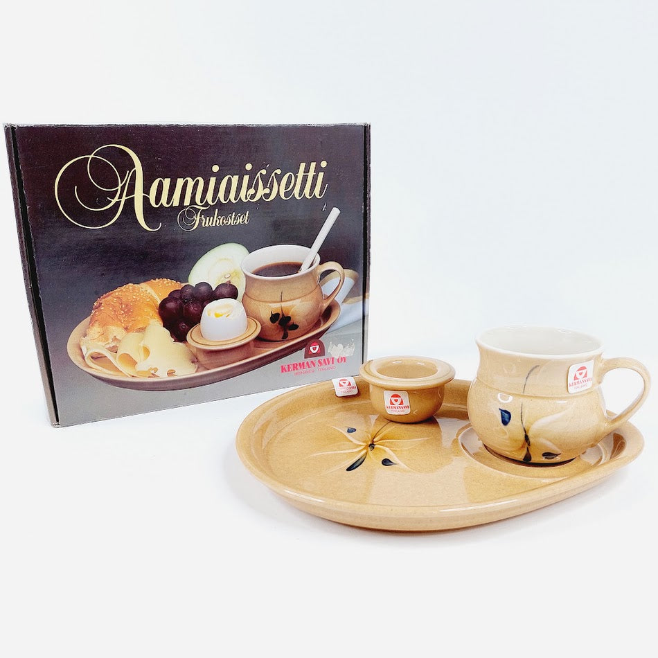 Kermansavi Kultaperho aamiaissetti 3 osaa