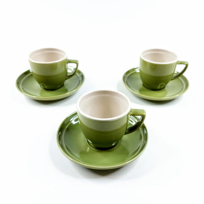 Kermansavi Oliivi kahvikuppisetti 6 osaa