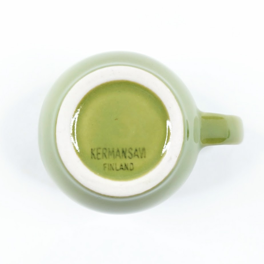 Kermansavi Oliivi kahvikuppisetti 6 osaa