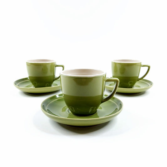 Kermansavi Oliivi kahvikuppisetti 6 osaa