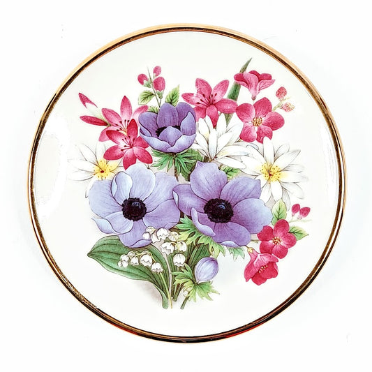 Kermansavi kukka aiheinen seinälautanen