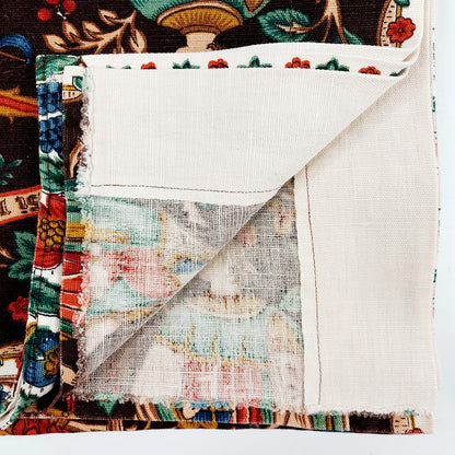 Keskiajan tyyliset Barques des Amours verhot 118x224 cm