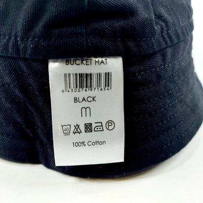 Kiddow Bucket Hat Black Lasten koko M