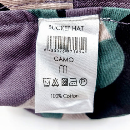 Kiddow Bucket Hat Camo Lasten koko M