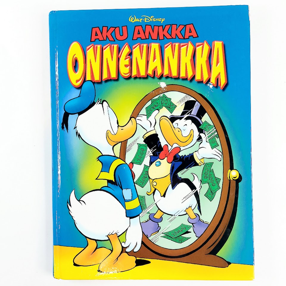 Kirja Aku Ankka Onnenankka