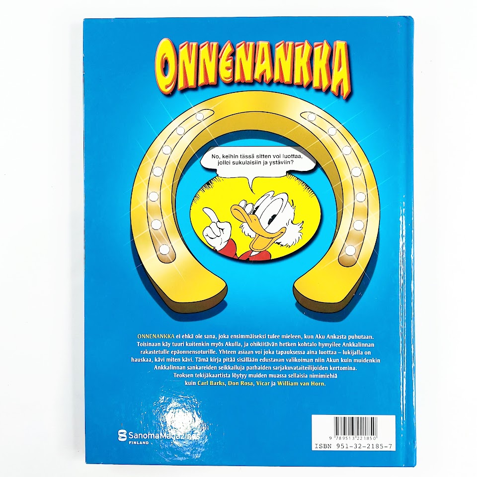 Kirja Aku Ankka Onnenankka