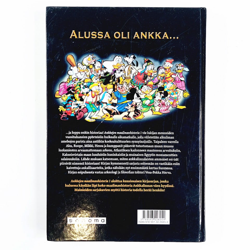 Kirja Ankkojen Maailmanhistoria 1