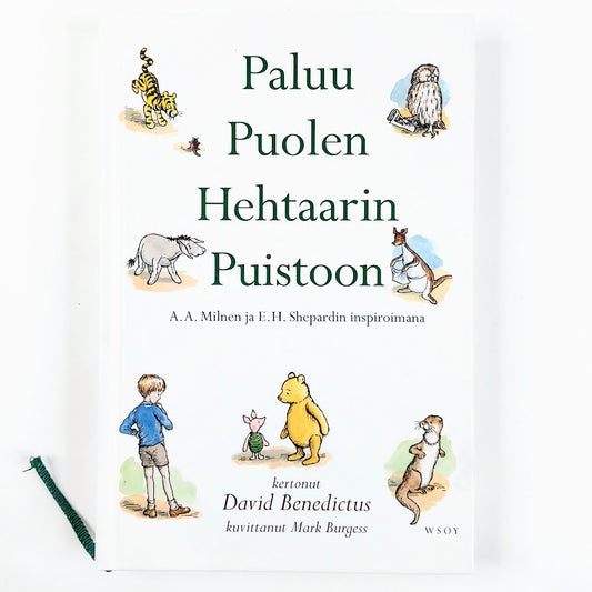 Kirja David Benedictus Paluu Puolen Hehtaarin Puistoon