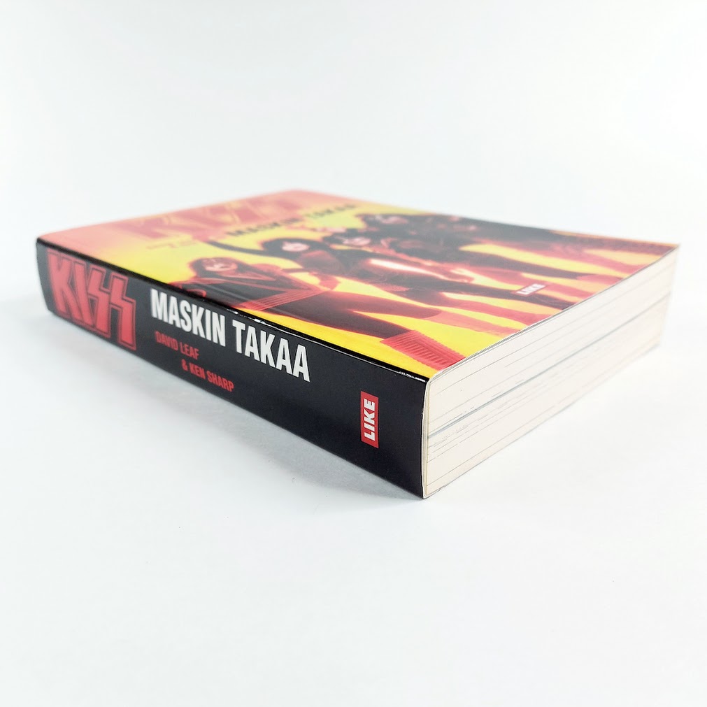 Kirja David Leaf & Ken Sharp KISS Maskin takaa