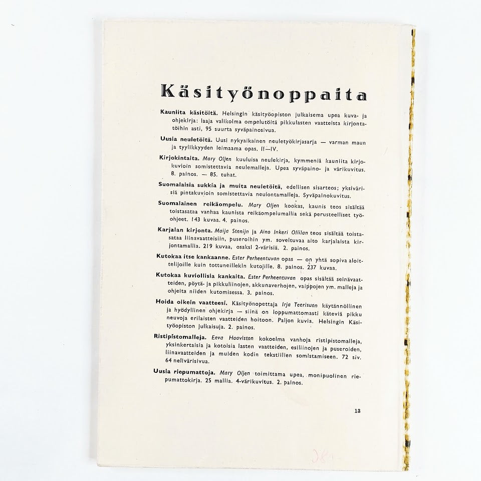 Kirja Mary Olki Uusia riepumattoja