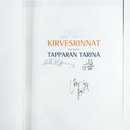 Kirja Matti Wacklin Kirvesrinnat Tapparan tarina