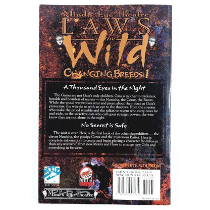 Mind's Eye Theatre Laws of The Wild Changing Breeds 1