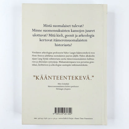 Valter Lang: Homo Fennicus Itämerensuomalaisten etnohistoria
