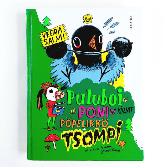 Kirja Veera Salmi Puluboin ja Ponin kirjat Pöpelikkö + Tsompi