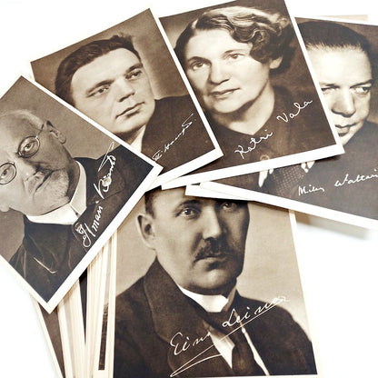 Werner Söderström Osakeyhtiö Kirjailijakuvia kansio