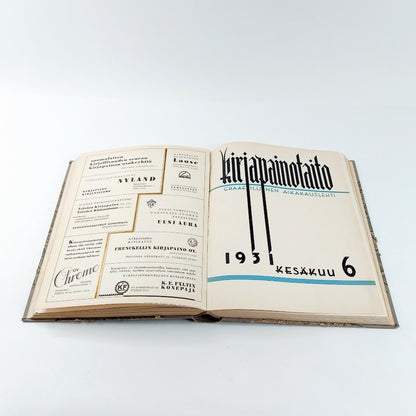 Kirjapainotaito vuosikerta 1931