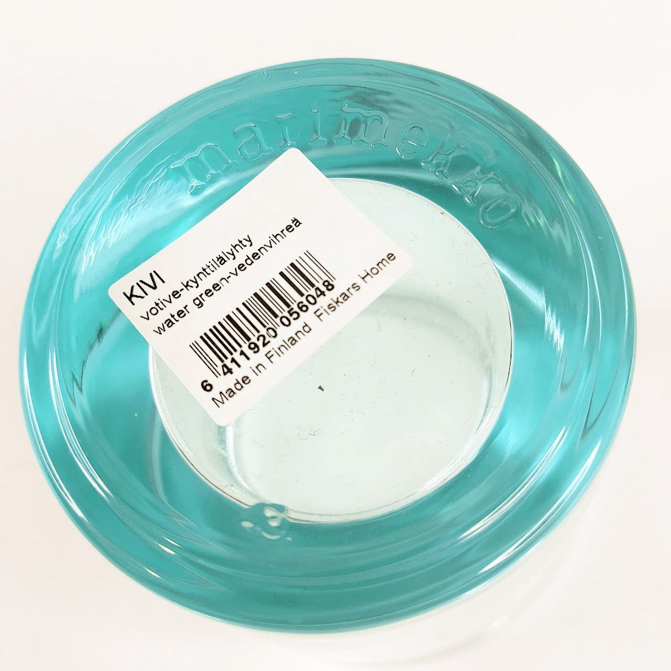 Iittala Marimekko Kivi tuikkulyhty vedenvihreä