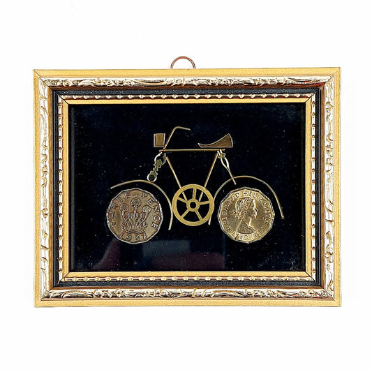 Kolikkopolkupyörä koristetaulu