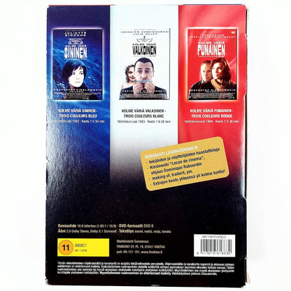 Kolme Väriä DVD 3 levyä