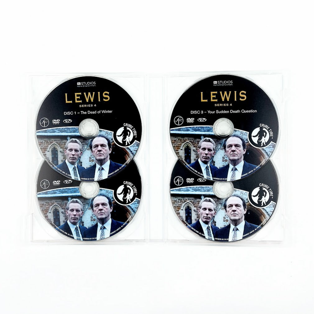Komisario Lewis kausi 4 4DVD