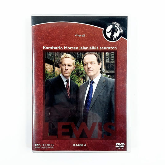 Komisario Lewis kausi 4 4DVD