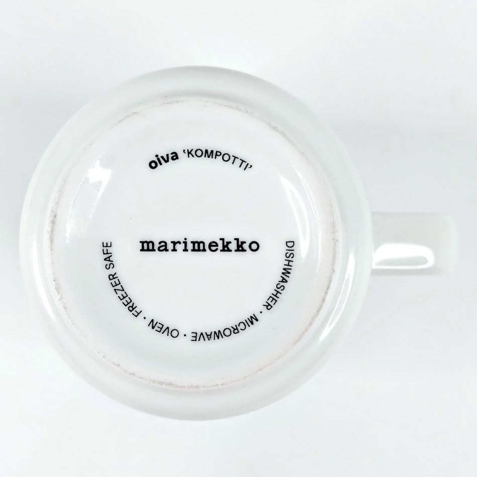 Marimekko Oiva Kompotti muki