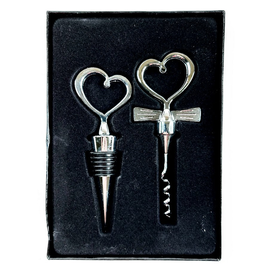 Viinipullosetti hääparille