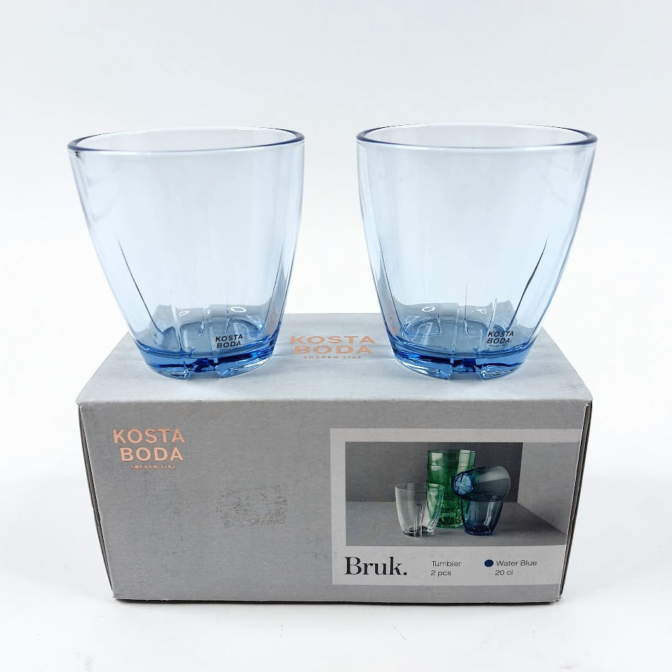 Kosta Boda Bruk juomalasi 2 kpl