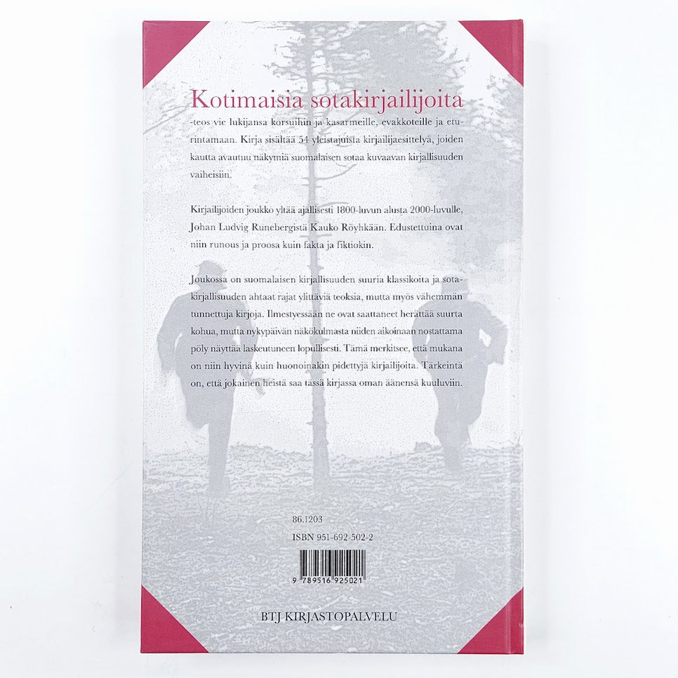 Kotimaisia sotakirjailijoita