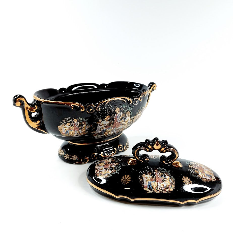 Fakiolas kannellinen kulho