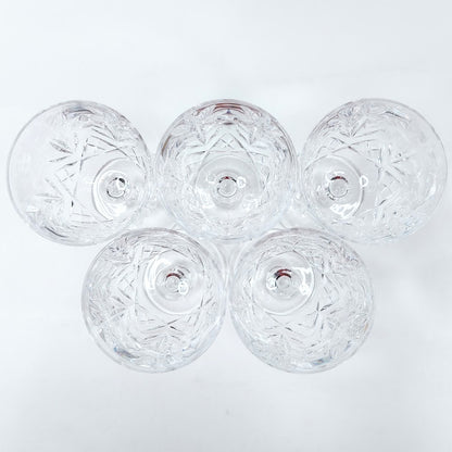 Kristallilasit 14 cm 5 kpl