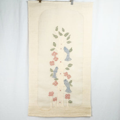 Kuultokudos Linnut tekstiili 63 x 114 cm