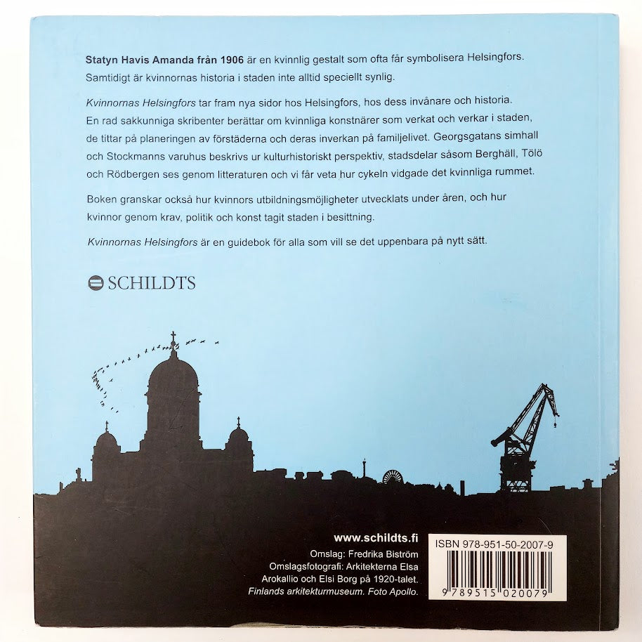 Anna Biström, Rita Paqvalen, Hedvig Rask: Kvinnornas Helsingfors En kulturhistorisk guide