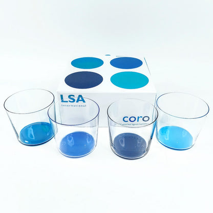 LSA International Coro tumbler-lasi 4 kpl