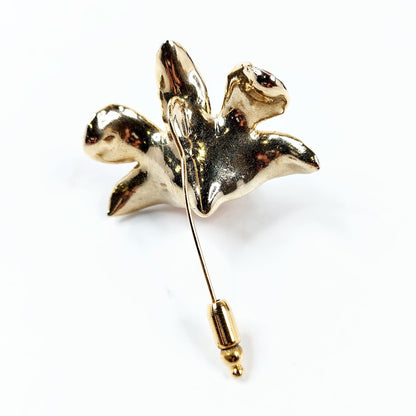 La Belle Collection orkidea rintakoru 24k kultauksella